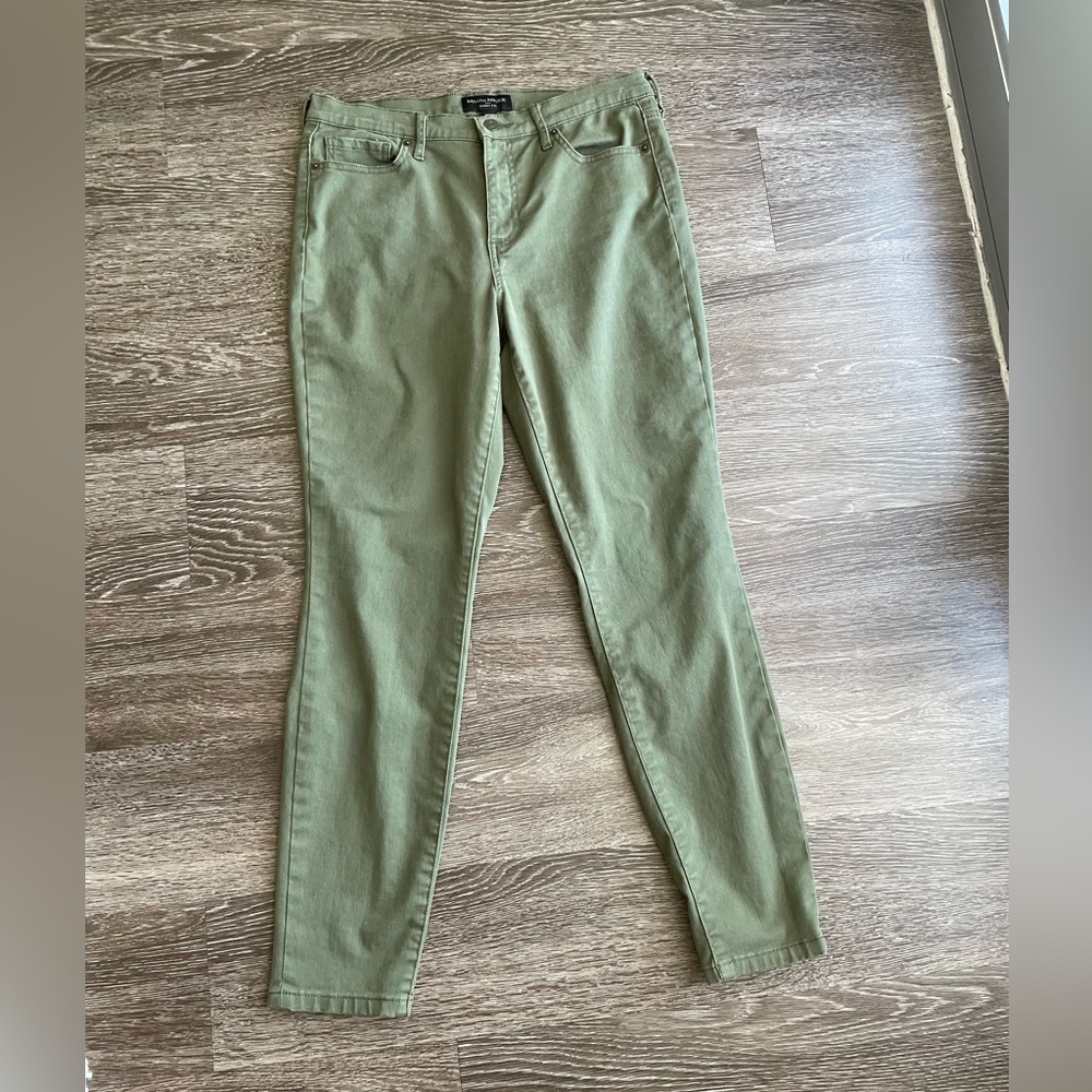 Banana Republic Army Green Jeans